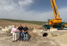 La adecuación de la carretera entre Mengíbar y Cazalilla mejorará el eje viario que une esta zona de la provincia