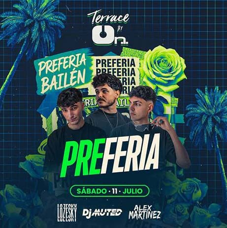 La Discoteca On te trae la Preferia de Bailén