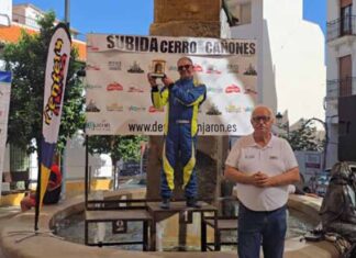 Esteban Perea no se baja del podio en el andaluz de montaña y sale reforzado en Lanjarón manteniendo el liderazgo en la categoría de monoplazas