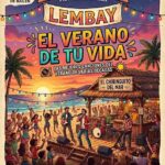 Lembay pone música en el jueves noche en el Pórtico Cultural
