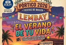 Lembay pone música en el jueves noche en el Pórtico Cultural