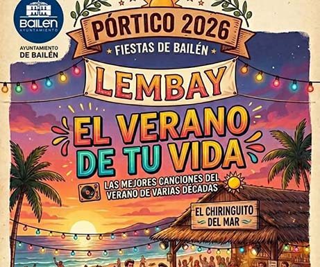 Lembay pone música en el jueves noche en el Pórtico Cultural
