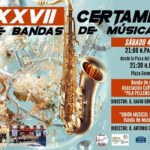 El Pórtico de Fiestas de Julio acoge XXXVII Certamen de Bandas de Música