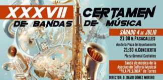 El Pórtico de Fiestas de Julio acoge XXXVII Certamen de Bandas de Música