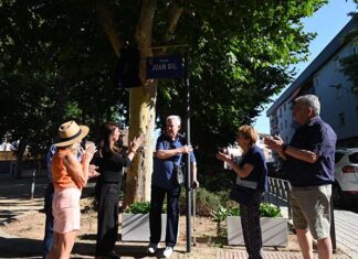 El parque de la Asociación de Vecinos San José toma el nombre de Juan Gil, quien fue presidente durante más de 15 años