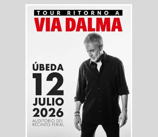 Sergio Dalma llega este domingo a Úbeda en el festival FESTMUVE