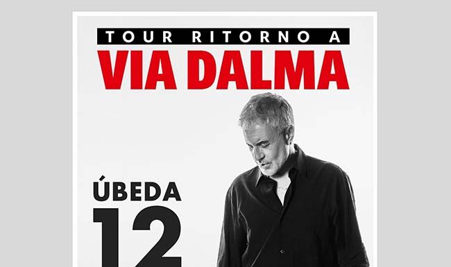 Sergio Dalma llega este domingo a Úbeda en el festival FESTMUVE