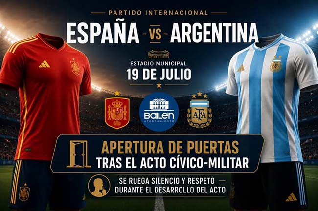 fIESTAS DE JULIO PANTALLA DE FUTBOL